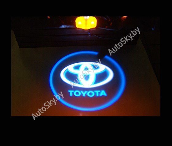 Проекции логотипа Toyota