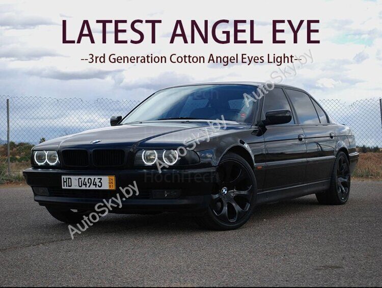 Ангельские глазки (Cotton) (цвет Белый) BMW E36, E38, E39, E46