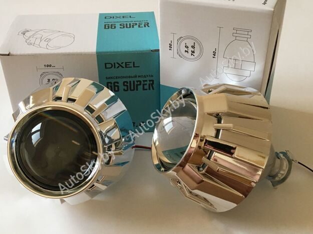 Би-линзы Dixel (G6) H1 3.0 дюйма  №206