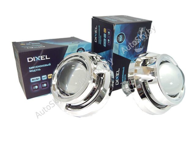 Би-ксеноновые линзы Dixel (G5) H1 3,0 дюйма №202