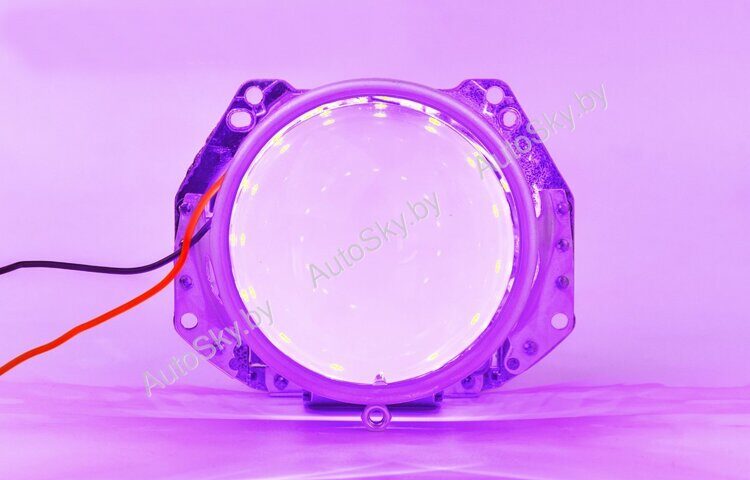 Подсветка для линз ( DEVIL eyes) Purple (Фиолетовый) 12V Комплект 2-шт.