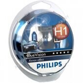Галогеновые лампы H1 Philips BlueVision Ultra