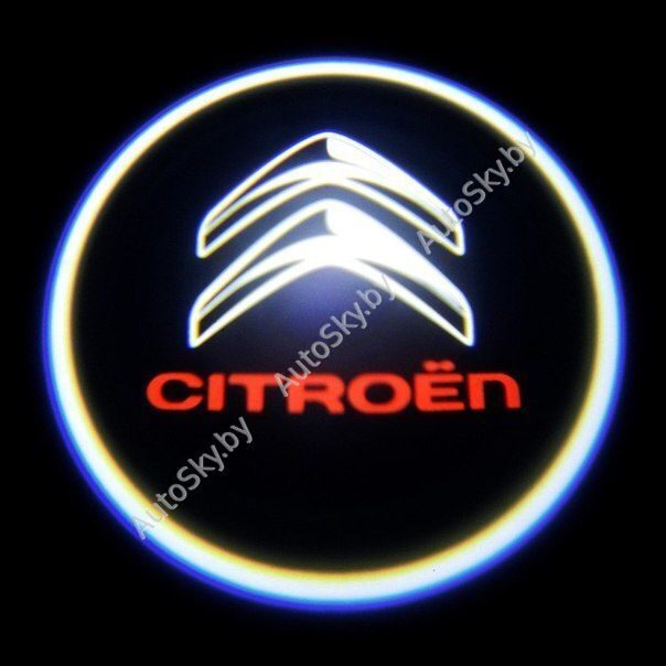 Проекции логотипа Citroen