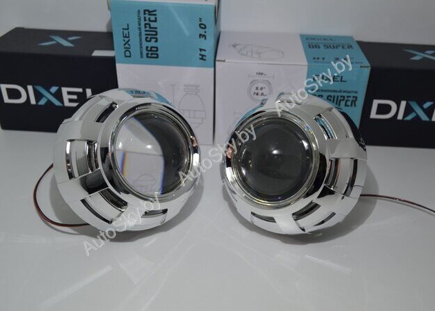 Би-линзы Dixel (G6) H1 3.0 дюйма №204