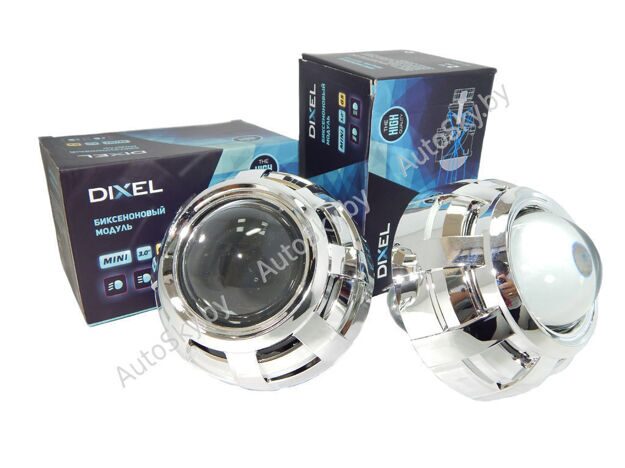 Би-ксеноновые линзы Dixel (G5) H1 3,0 дюйма №204