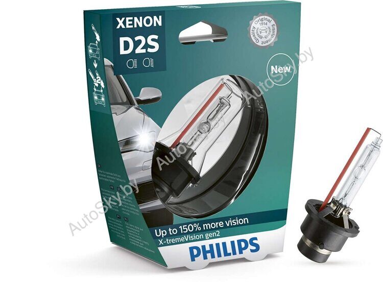 D2S Philips X-treme Vision Gen2 (+150%)