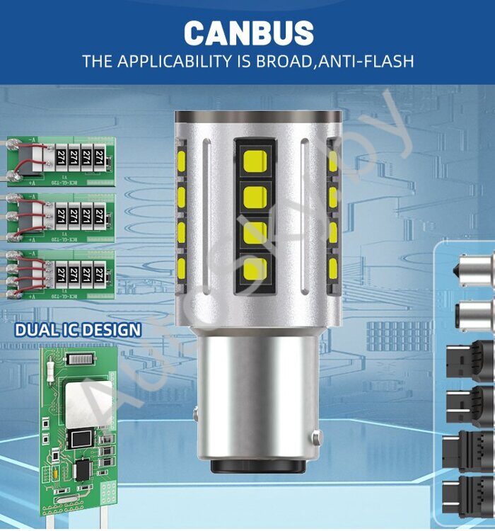 OptiX S2 (Osram) 24smd 28w  (CANbus) 12v (S25 1156 P21w)