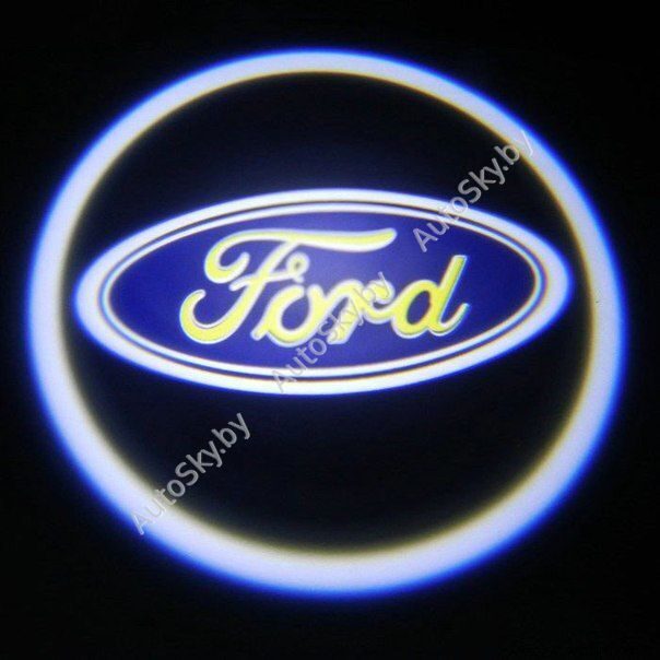 Проекции логотипа Ford