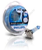 Галогеновые лампы H7 Philips BlueVision Ultra