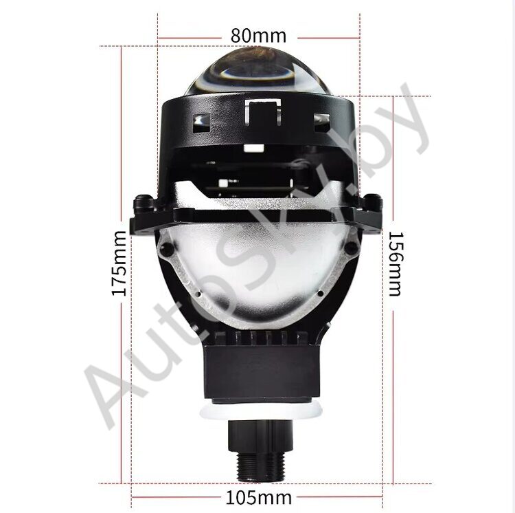 Optix (TA-4 Dual) 3.0" 5000K 9-18V (2 чипа) 55w