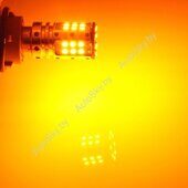 S25 (PY21W) Жёлтые (32smd 3030) для поворотников