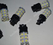 Светодиодная автомобильная лампа 3156 - P27W - 27 SMD 5050