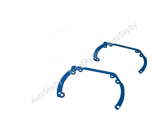 Переходные рамки Ford Focus II 2008 - 2010 г. в. Модуль Hella 3R  Hella 3  Hella 4R (Компл, 2-ШТ.)