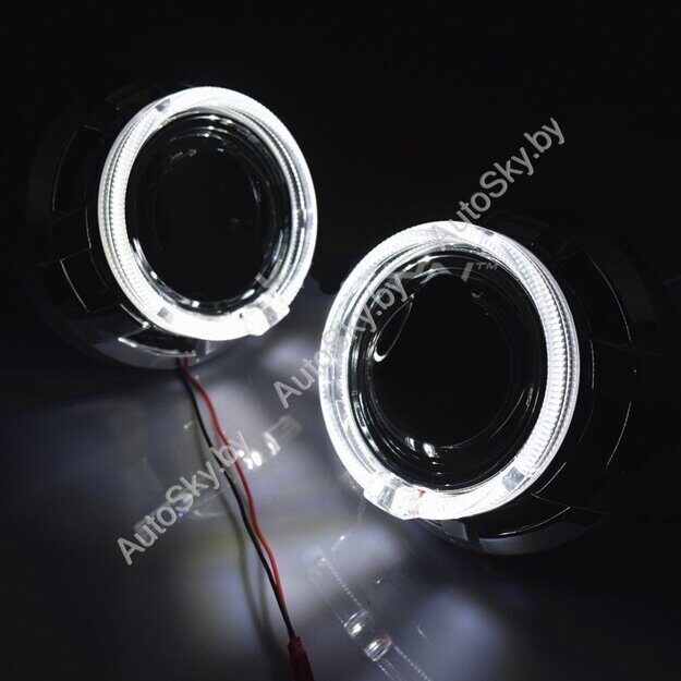 Би-ксеноновые линзы 3.0 Дюйма с глазками Cree (2 режима)